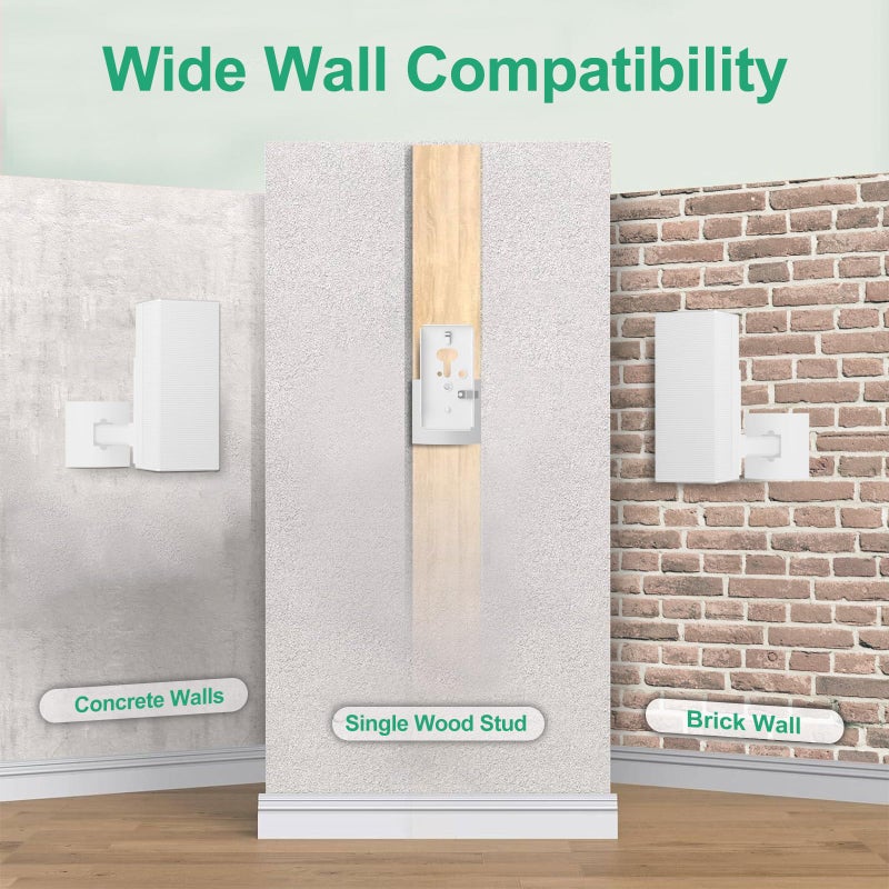 Dinghosen Steel Wall Mount Ceiling Bracket Stand for UB-20 Series II Compatible with Virtually Invisible 300 Lifestyle 600 ST535 ST525 ST520 535III 525III CM520 SoundTouch JC-II AM6-V AM10-V AM10IV - Image 5